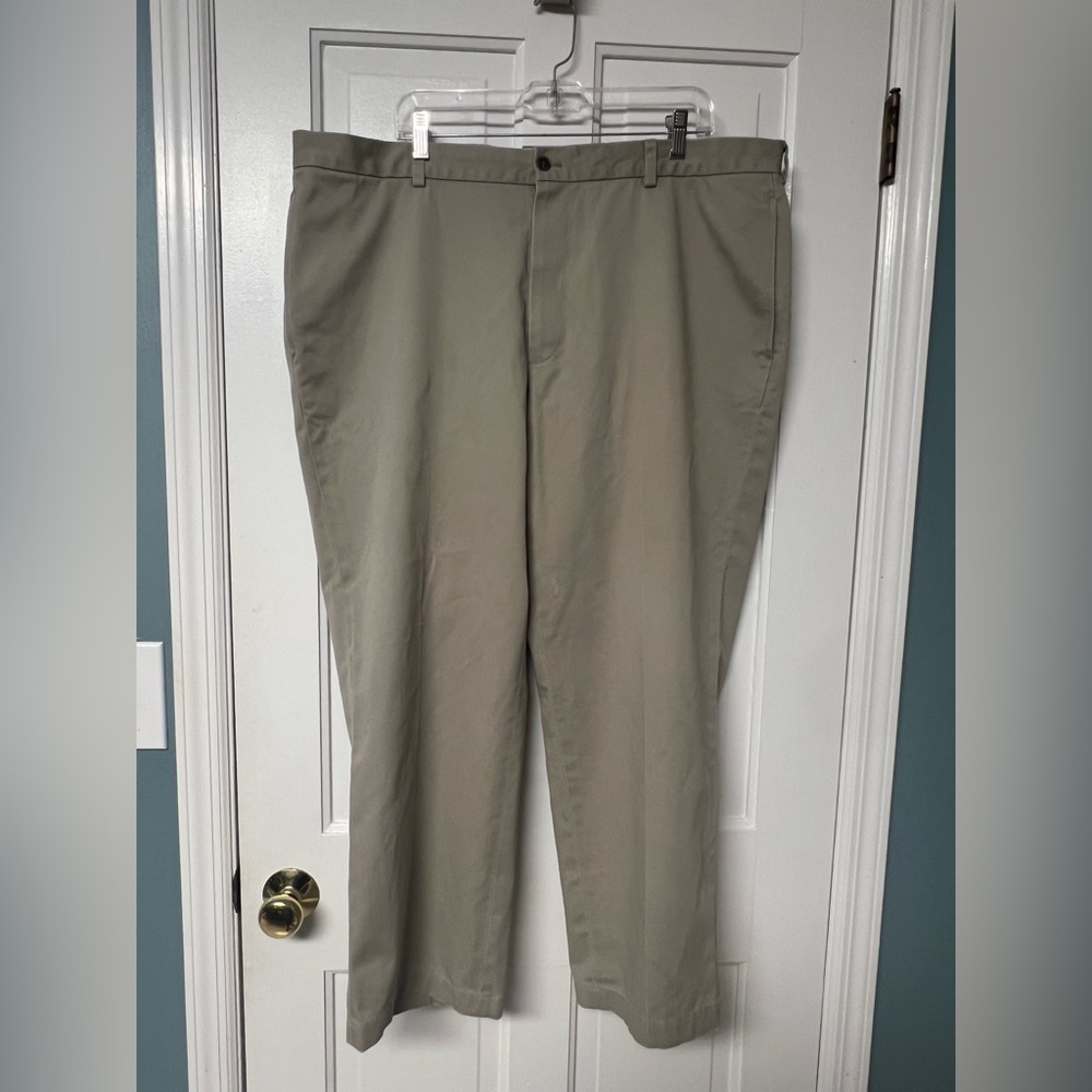 Brooks Brothers Advantage Chino Clark Pants 42x32 Mens Brown Tan Pants Khakis